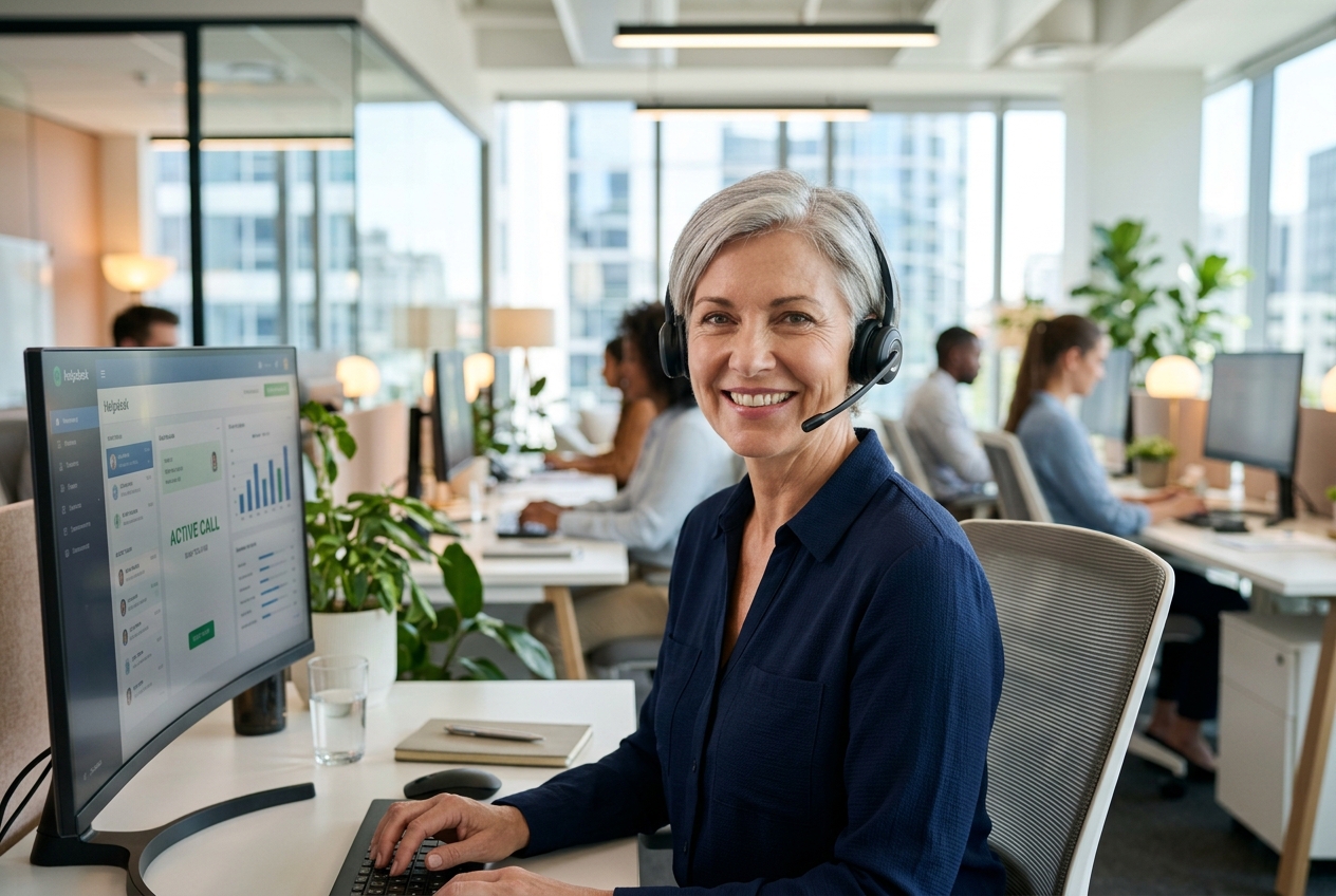 CallerVerify support agent with instant MFA verification